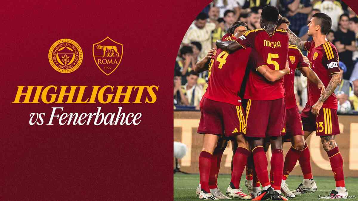 FENERBAHCE 1-1 ROMA | UCL HIGHLIGHTS 2026-27
