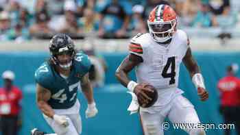 Monken expects to stick with Watson as Browns' QB1 vs. Bucs