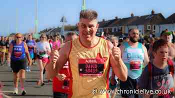 Newcastle pensioner takes part in his 42nd Great North Run to raise funds for children's charity