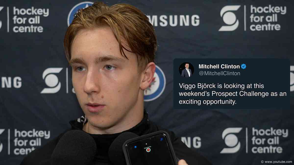 First 2026-27 media availability with Viggo Björck