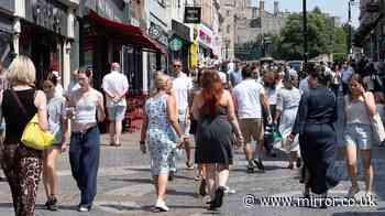 UK weather maps show 28C heat surge with 37 counties reaching 25C or more – full list