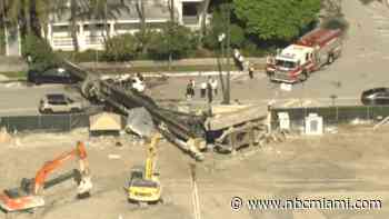 ‘Count your blessings': Woman in BMW nearly killed in Brickell construction collapse
