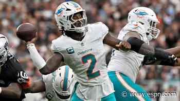 Malik Willis takes blame for five-sack Dolphins debut: 'Sacks are a quarterback stat'