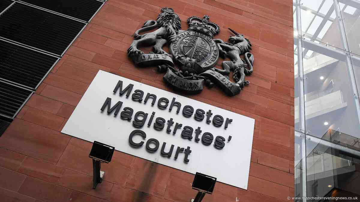 Two men charged by counter-terror police after Salford incident remanded in custody as court appearance adjourned