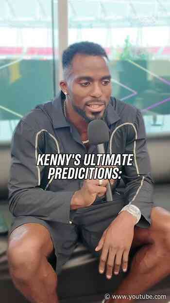 Did Kenny Bednarek manifest it? 👀 #Olympics #RoadtoLA28