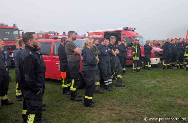 FW-ROW: Kreisfeuerwehrbereitschaft Rotenburg-Nord übt in Loxstedt