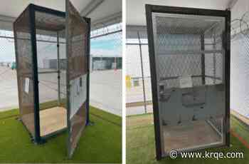 Alligator Alcatraz detainees were kept in phone booth-sized outdoor cages: DHS report