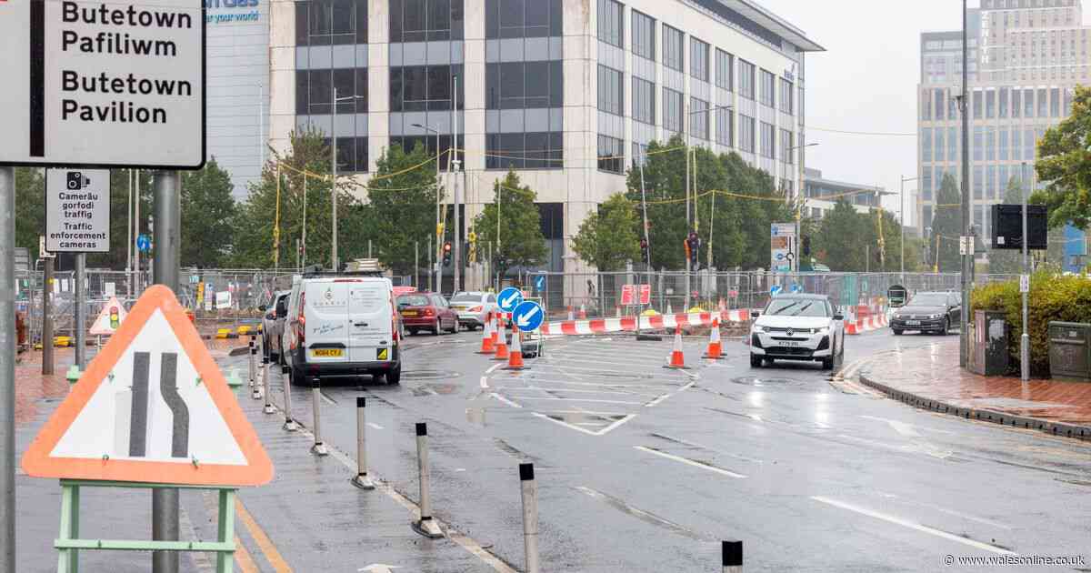 The chaotic scenes in Cardiff city centre three months into tram works