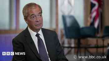 Farage says £72m donations are compliant 'with the law today'