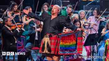 Opera singer leads Scottish takeover of the Last Night of the Proms