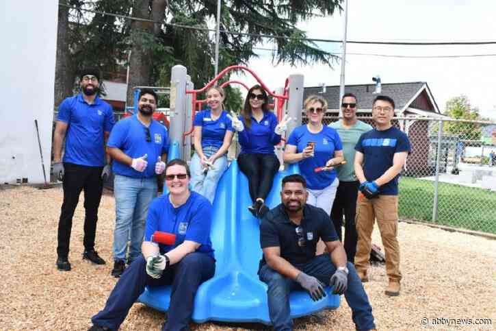 Abbotsford charity’s playground gets facelift