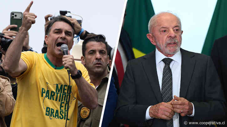 Flávio Bolsonaro superó por primera vez a Lula en encuesta sobre eventual balotaje