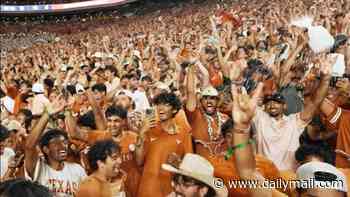 The college football photo that has sparked a political meltdown in Texas: Bitter rivals clash over 'blatant racism'