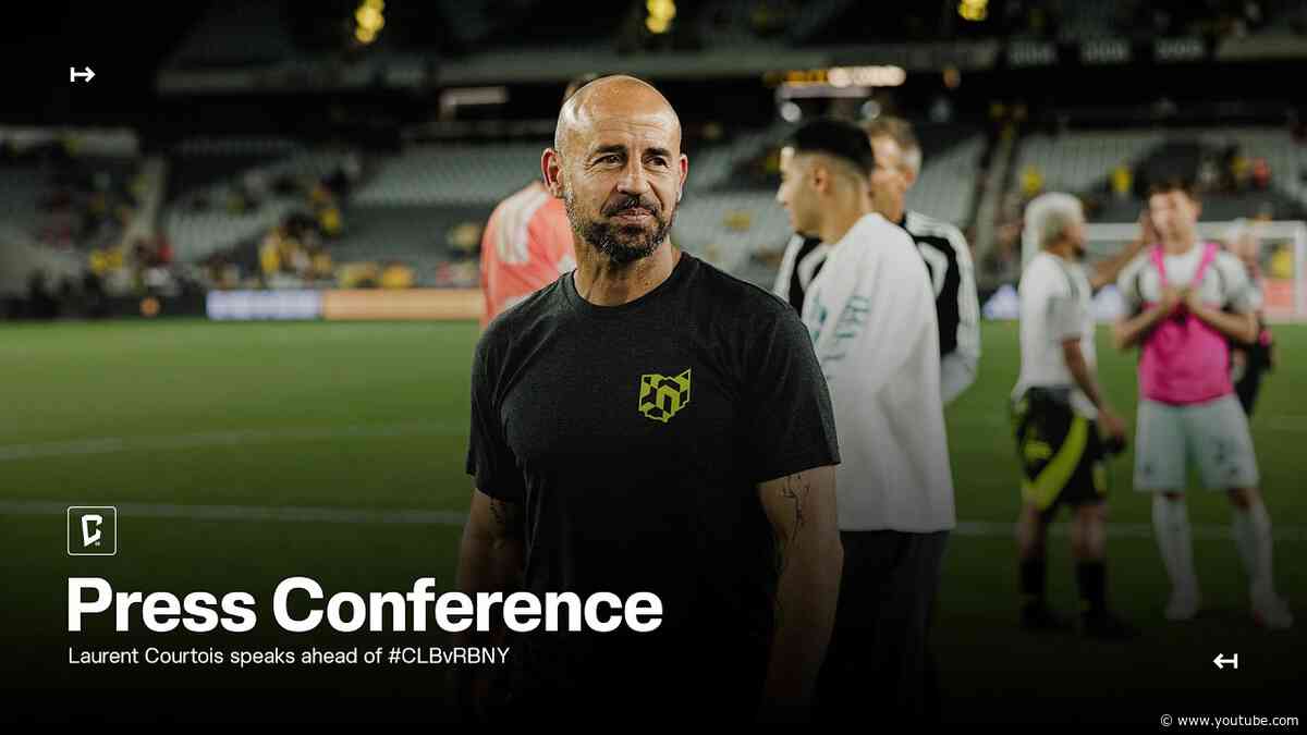 Press Conference | Laurent Courtois speaks ahead of #CLBvRBNY