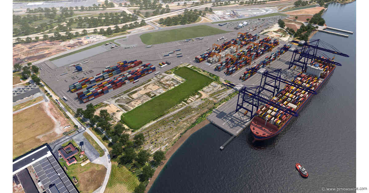 Enstructure, Diamond State Port Corporation and Stakeholders Celebrate Groundbreaking of the Delaware Container Terminal