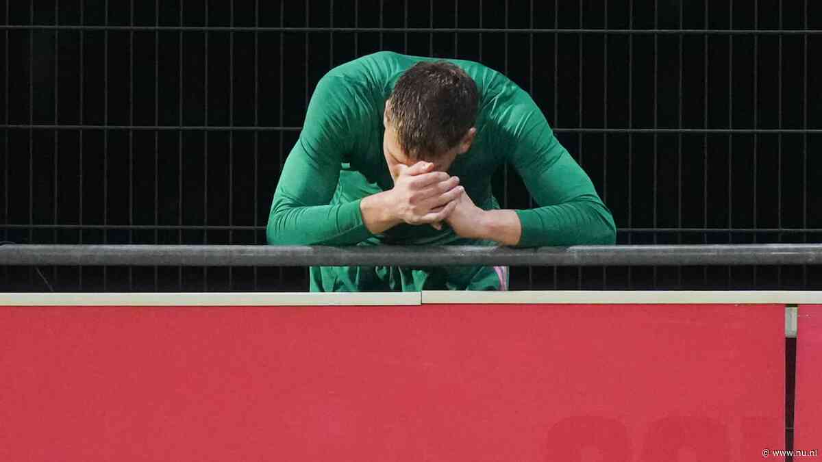 Dramatische avond Jong Ajax-keeper Heerkens: speler Spina in slotfase op doel