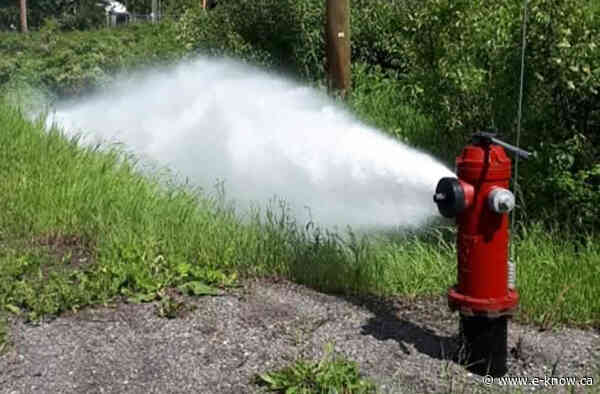 Flushing program underway in lower Sparwood