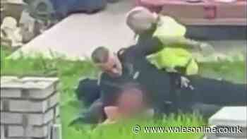 Police officer punched man nine times during arrest, misconduct hearing told