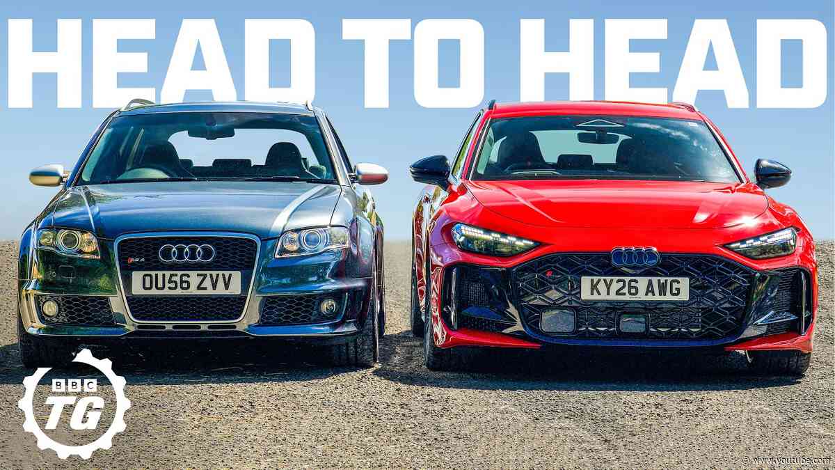 New RS5 vs V8 RS4 Avant: Peak Audi Super-Wagon? | 4K