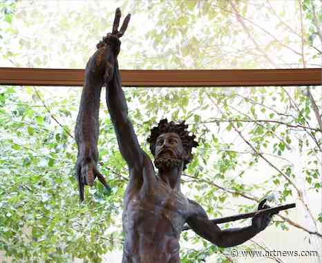 300-Pound Faun Sculpture Stolen from French Zoo in the ’90s Heads Home