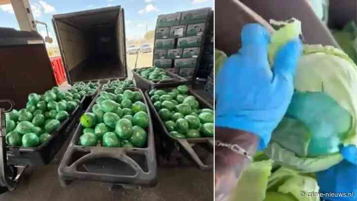Lading ‘nep’ kool blijkt bij controle partij van ruim 900 kilogram methamfetamine