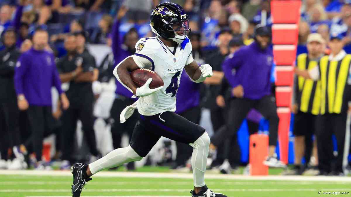 Ravens' Flowers day-to-day, Lane sidelined longer
