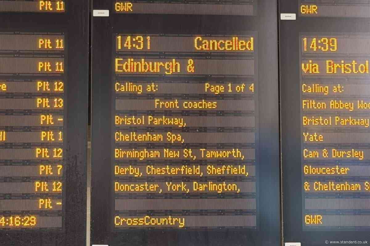 Government announces ‘common-sense change’ for passengers of cancelled trains