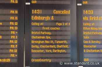 Government announces ‘common-sense change’ for passengers of cancelled trains
