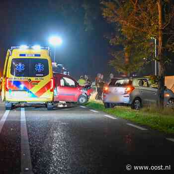 Ernstig ongeval met twee auto's in Albergen, N349 afgesloten