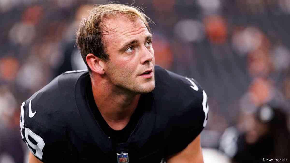 Kubiak says Bowers 'working tail off' to rejoin Raiders after knee procedure