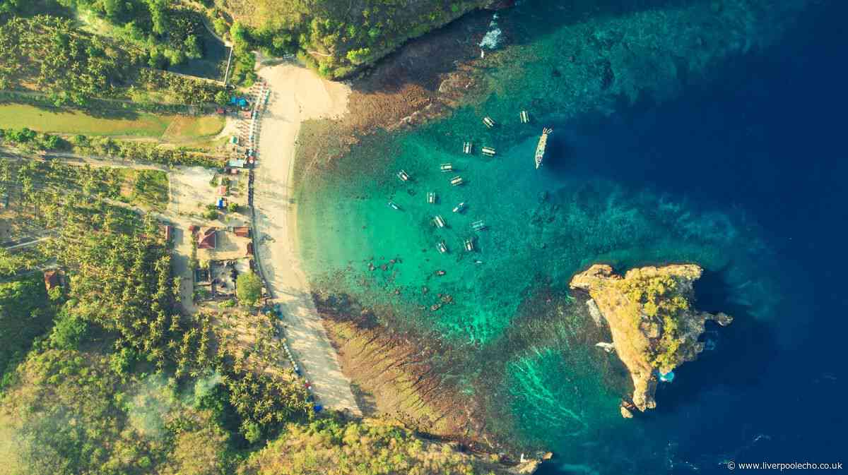 British man dies after getting into difficulty near Bali beauty spot on family holiday