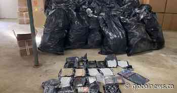RCMP seize more than 2,000 lbs. of cannabis from B.C. man in Saskatchewan