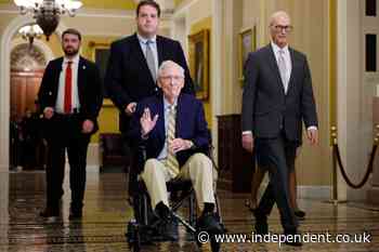 Mitch McConnell says he’s casting first Senate vote since disappearing from public life in June
