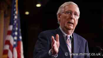 Mitch McConnell seen for first time in 3 months after police swarm home