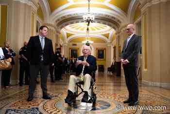 McConnell returns to the Senate for the first time since his June hospitalization
