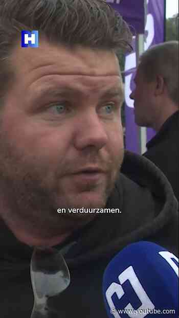 Manifestatie voor 'Groen Staalplan' Tata Steel