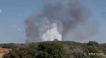 Caddo County wildfire scorches 3,000 acres of land