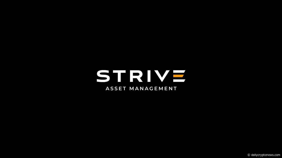 Strive Hits 25,000 Bitcoin as Its Corporate Treasury Bet Gets Bigger