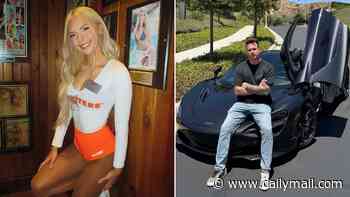Hooters calendar girl, 22, is named as second victim in fiery McLaren crash that also killed founder of world's biggest car show