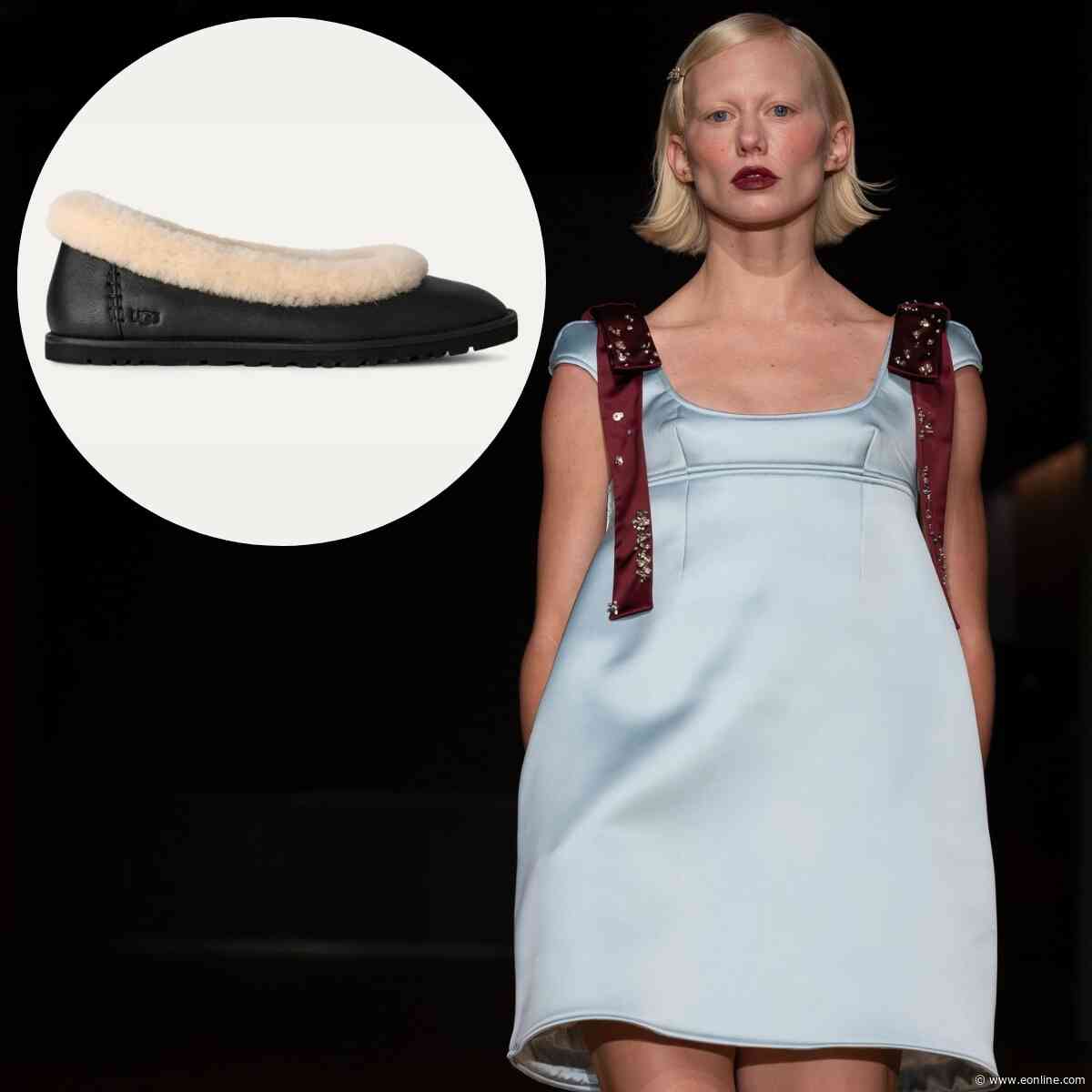 Spotted: UGG Ballet Flats on the Runway at NYFW
