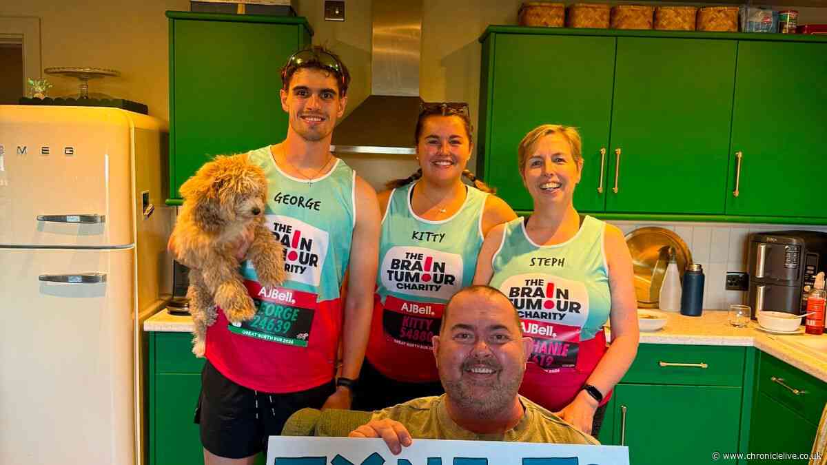 'Fit and healthy' Northumberland teacher was diagnosed with shock brain tumour while living in Thailand