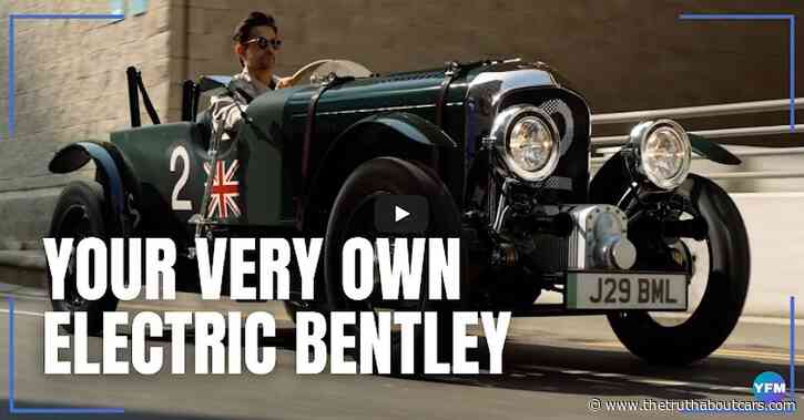A Hand-Built, Street-Legal Electric Bentley the Blower Jnr by Hedley Studios