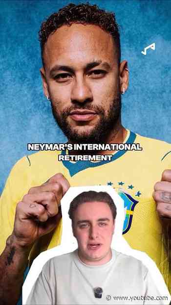 Neymar's national team career is officially over 💔 #football #soccer #shorts