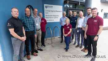 Former Scottish Footballer champions ground-breaking MND research in Newcastle