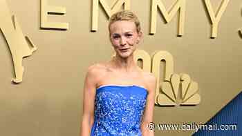 Carey Mulligan arrives at the Emmys following her first ever nods as she leads the British and Irish presence with Slow Horses stars Aimee-Ffion Edwards and Ruth Bradley