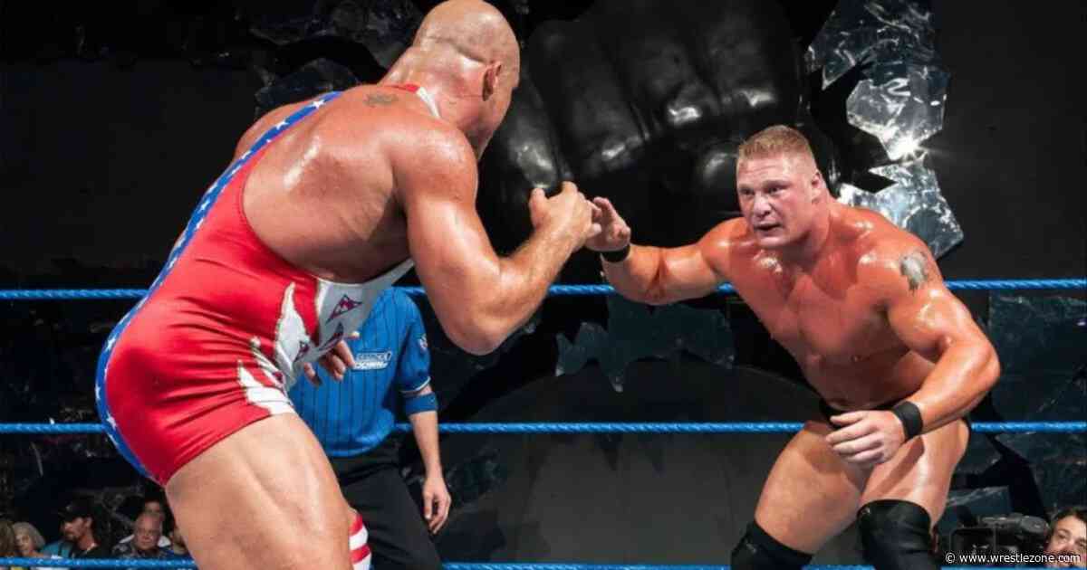 Ex-WWE Star Nearly Died in Car Crash Scare With Brock Lesnar and Kurt Angle