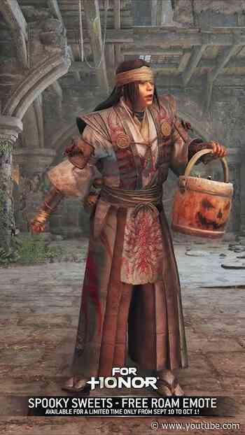 Don't miss the Spooky Sweets Emote and the Emissary of Death Outfit!