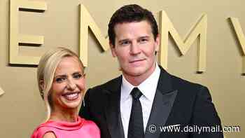 Buffy and Angel back together! Fans melt down as Sarah Michelle Gellar, 49, and David Boreanaz, 57, reunite at the Emmys... almost 30 years after Vampire Slayer