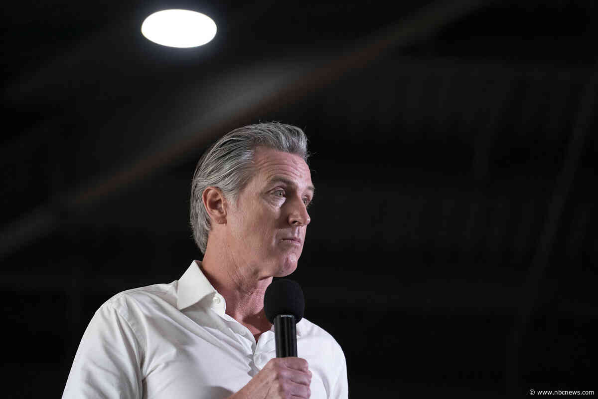 Gavin Newsom says he won’t run for president in 2028 if Kamala Harris does