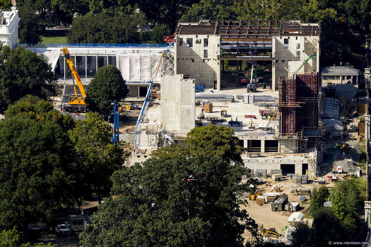Trump vowed to identify more of the donors to his ballroom project. That hasn’t happened yet.